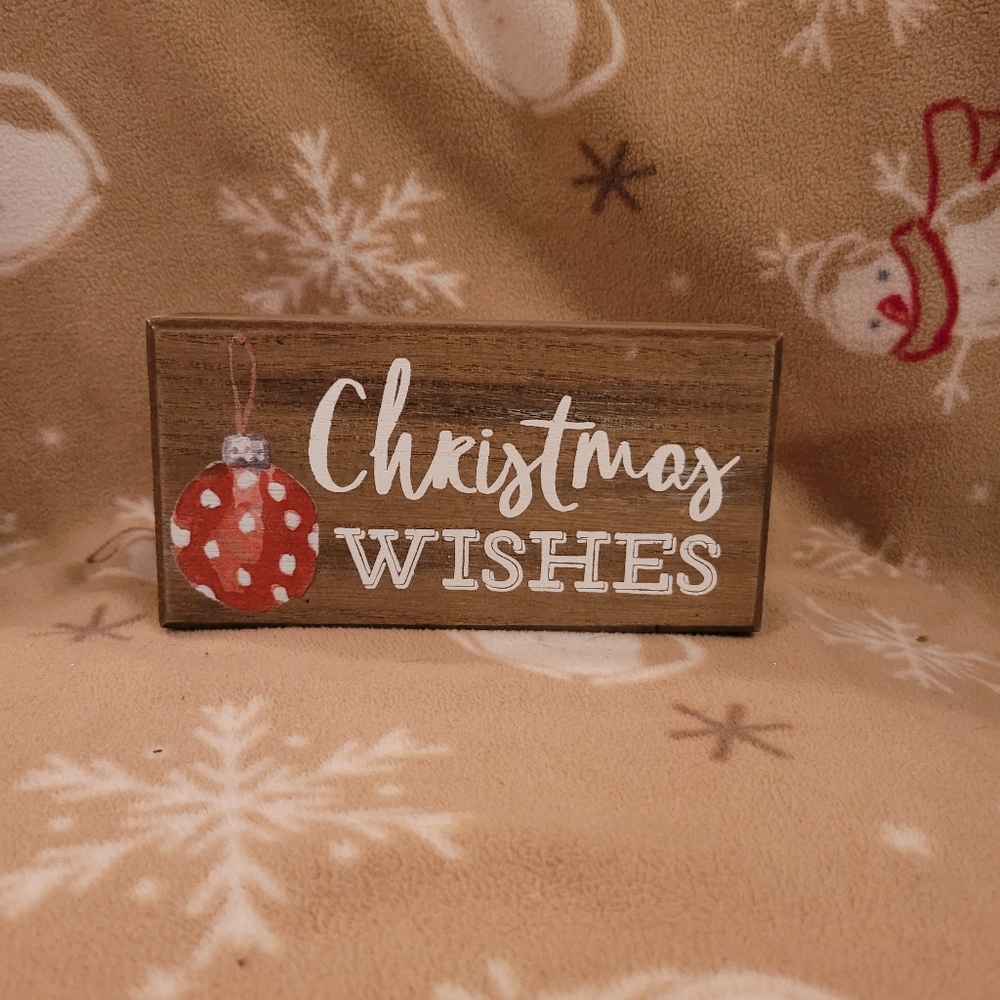Collins Fresh & Original holiday wooden sign